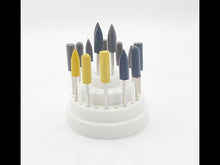 Cargar y reproducir el video en el visor de la galería, 14000Grit 5pcs Bullet Diamond Nova Carving Points