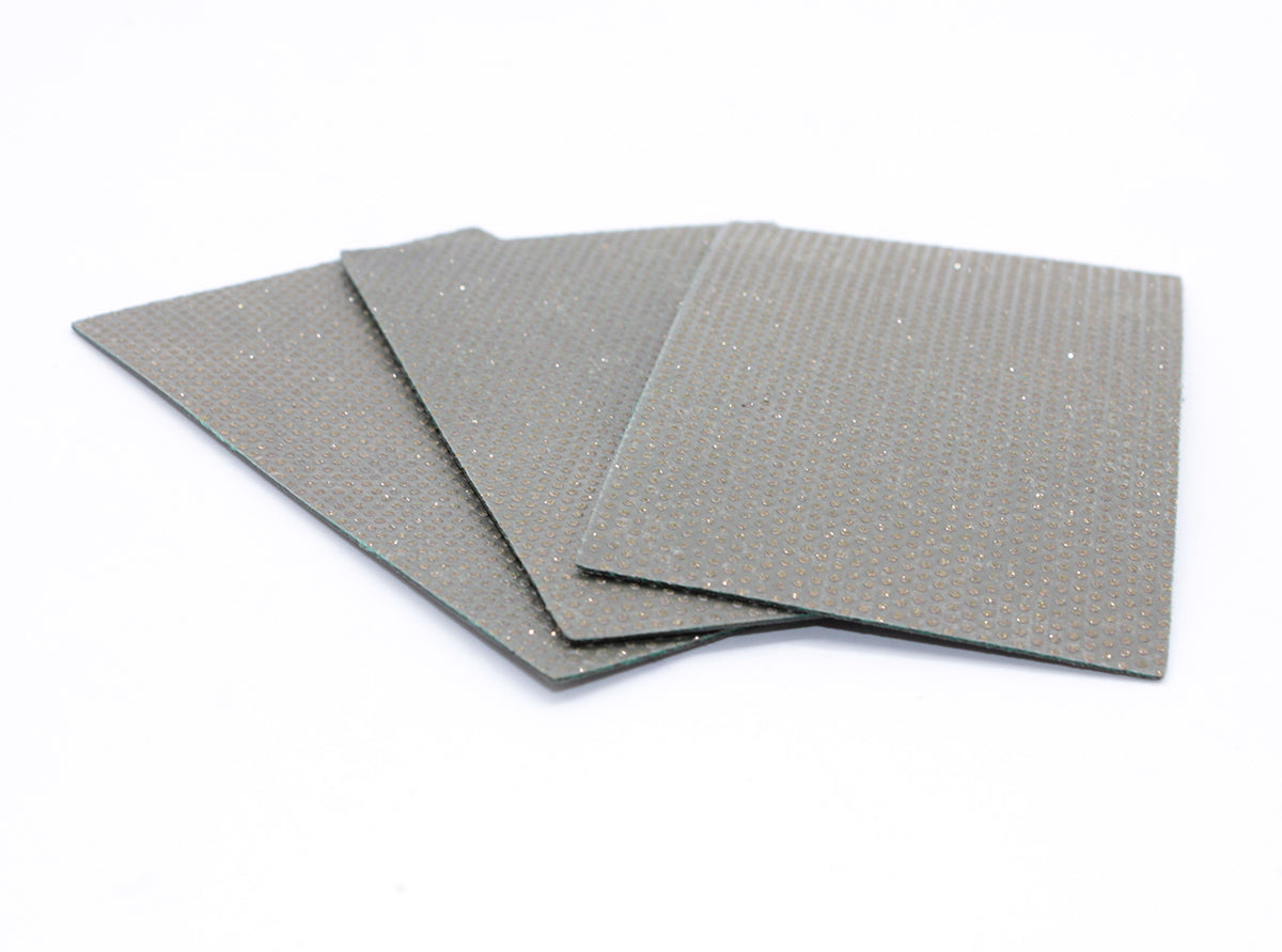 100mmx100mm Flexible Diamond Sandpaper Sheet Flexible Diamond Products