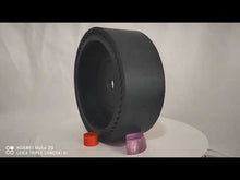 Load and play video in Gallery viewer, 8"x3" Expandable Drum Rubber Wheel