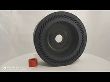 Video laden en afspelen in Gallery-weergave, 6"x1 1/2" Expandable Drum Rubber Wheel